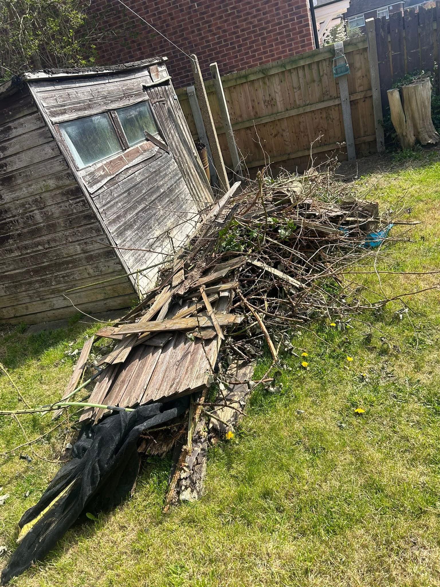 Garden Clearance Transformation #12 - Before